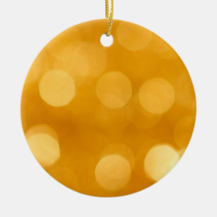 Guld- julprydnad julgransprydnad keramik