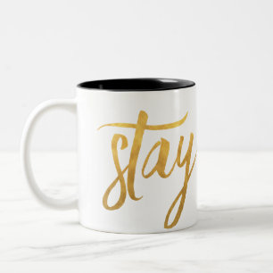 GULD- kaffemugg för STAG
