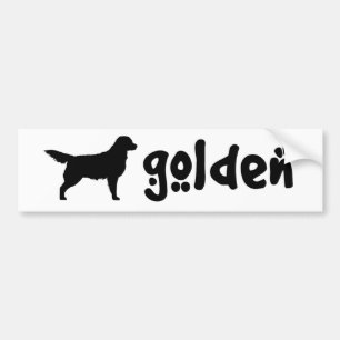 Guld- kall text bildekal