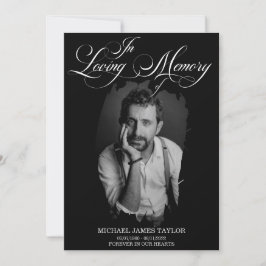 Guld-kallgrafifoto i överljudsminnen inbjudningar