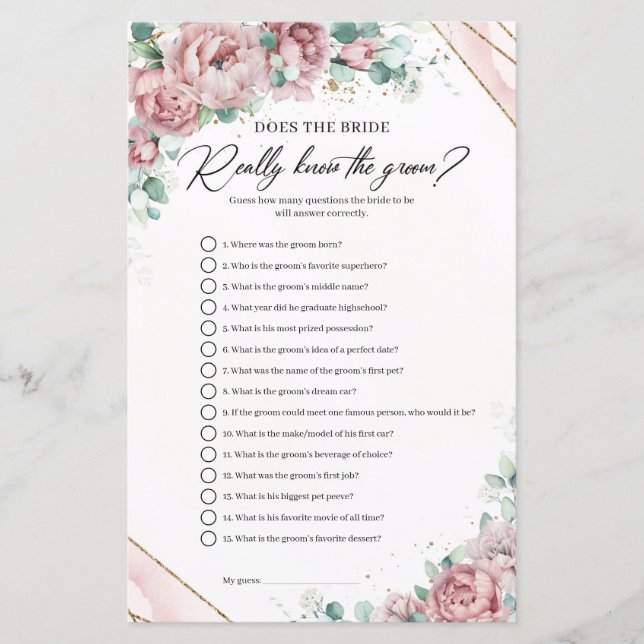  guld känner Bride Verkligen till marken (Framsida)