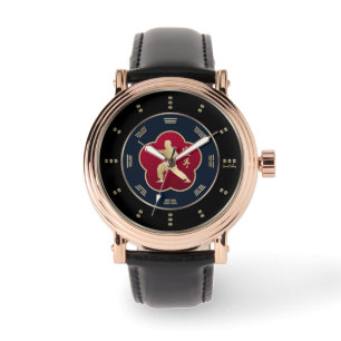 Guld Karate Luxury Armbandsur