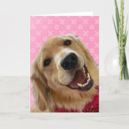 Guld kärlek Rosa kramar kyssar Alla hjärtans dag-k Kort