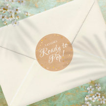 Guld Kärlekshjärta Redo att Poppa Baby Shower Boho