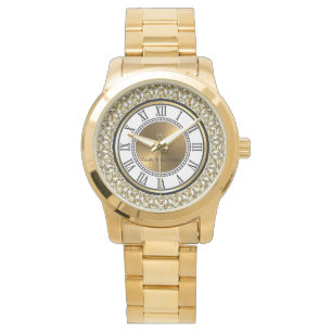 Guld Keltisk Vattentäthet Analog Se Armbandsur