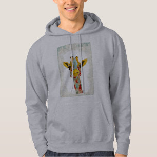 Guld- kika giraff Hoody Sweatshirt