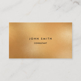 Guld- klassiker för Faux, enkelt som är Visitkort