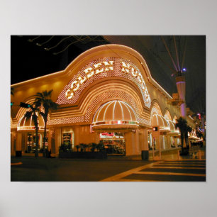 Guld- klump Las Vegas Poster