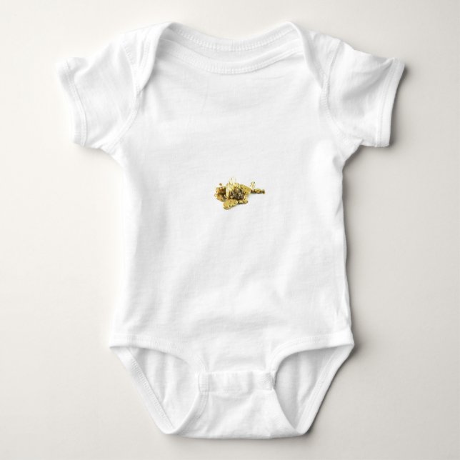 Guld- klumpar tee shirt (Framsida)