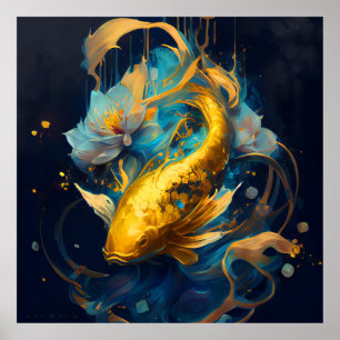 Guld Koi: Poster