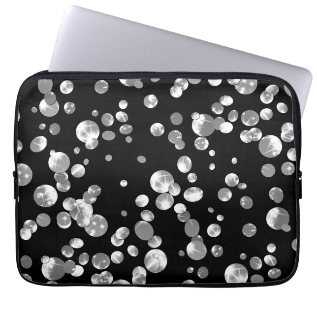 Guld konetti laptop fodral (Framsidan)