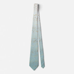 Guld- konfettiar Ombre för Aqua Slips