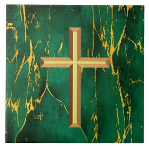 Guld Kor Kakelplatta