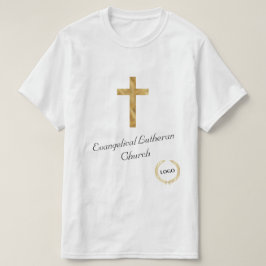 Guld Kor kyrka Logotyp T Shirt