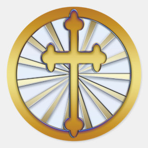 GULD KOR RUNT KLISTERMÄRKE