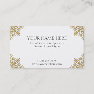 Guld-kort Visitkort
