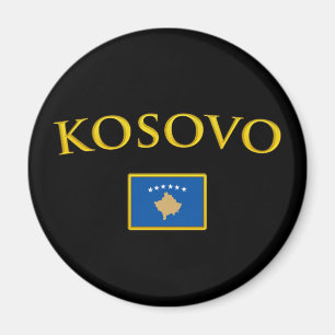 Guld- Kosovo Magnet