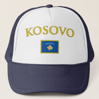Guld- Kosovo Truckerkeps