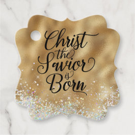 Guld Kristus, Savior Christian-julen Gåvor Etiketter