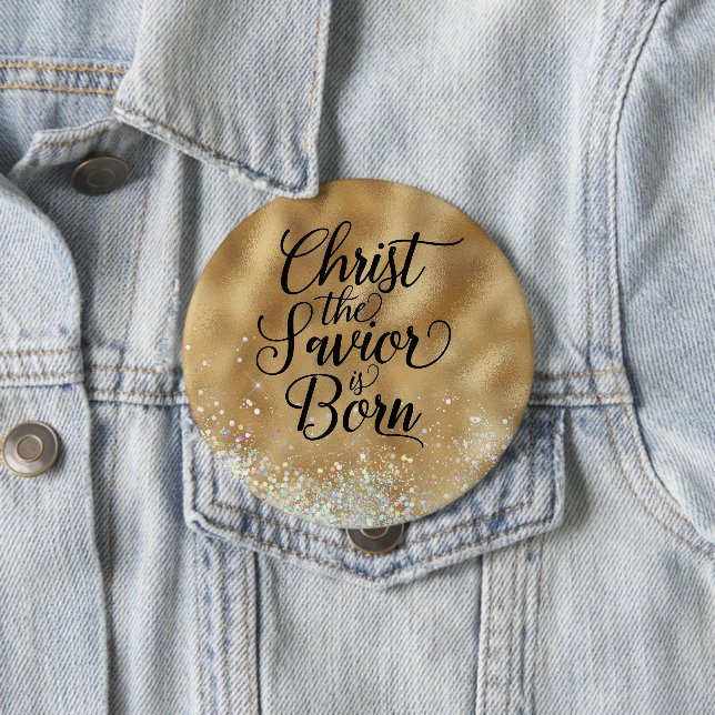 Guld Kristus, Savior Christian-julen Knapp (In Situ)