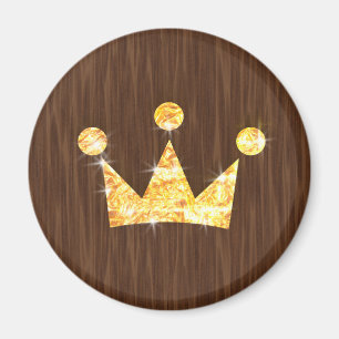 Guld- krona magnet