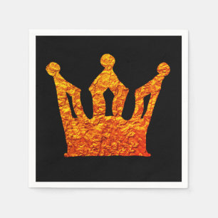 Guld Krona Standard Cocktail Napkin Pappersservett