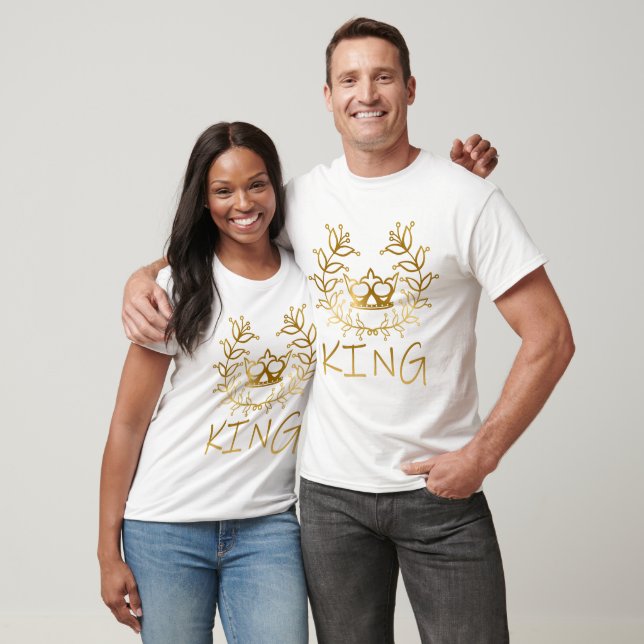 Guld Kung T Shirt (Unisex)