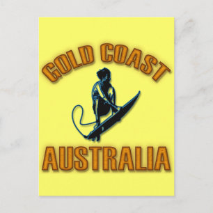 GULD KUSTEN AUSTRALIA VYKORT