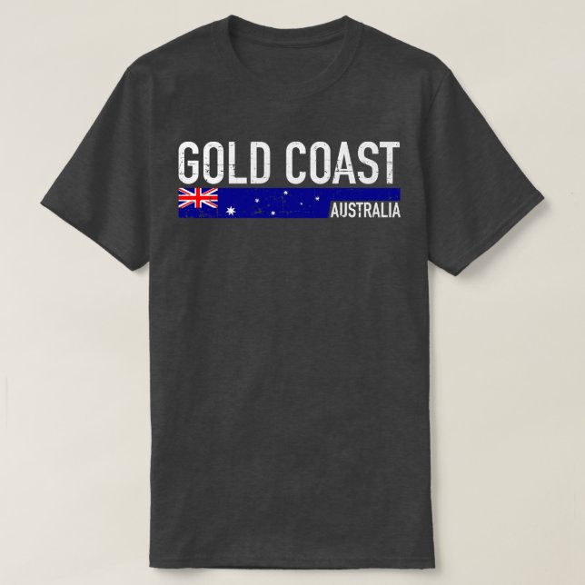Guld kusten Australien 1 T Shirt (Design framsida)