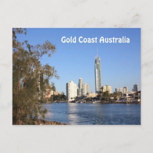 Guld Kusten Australien Vykort