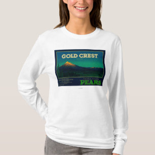 Guld- LabelHood för vapensköldPearlåda flod, EL T Shirt