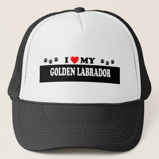 GULD- LABRADOR KEPS (Framsida)