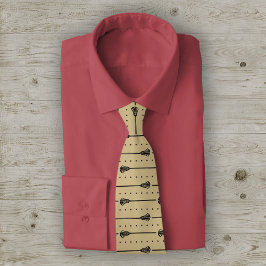 Guld Lacrosse Black Sticks & Doted Linjer Mönster Slips