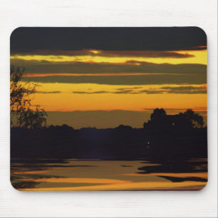 Guld Lagrar Sunset Mousepad Musmatta