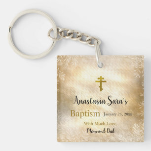Guld Lämnar ortodoxa kristna baptismgåvor
