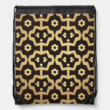 Guld-länkar, ryggsäck för Drawstring-sträng