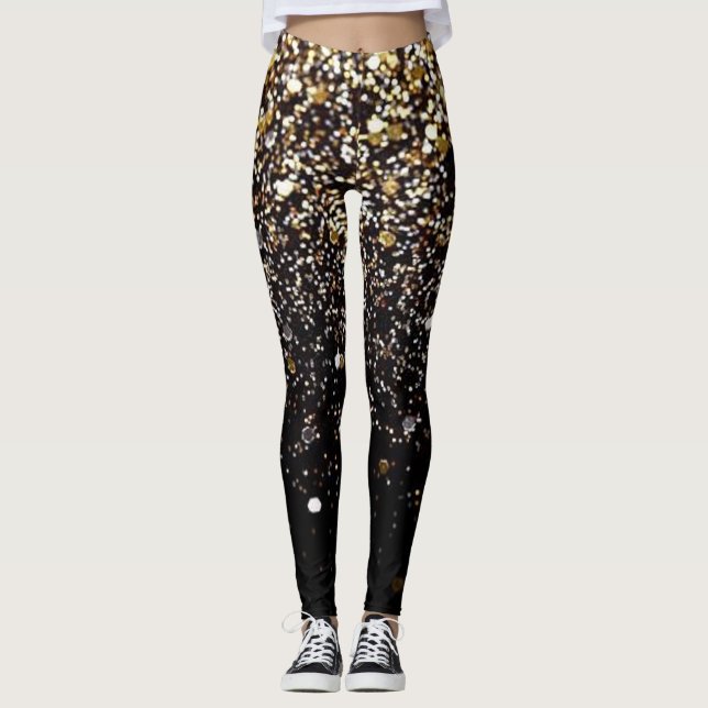 Guld Leggings (Framsida)
