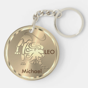 Guld Leo Lejon - Zodiac Sign