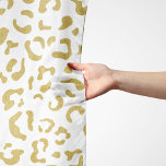 Guld Leopard, Guld Glitter, Leopard Print Sjal<br><div class="desc">Elegant,  snyggt och sofistikerad leopard mönster i guld färg. Modern gåva och trendig,  perfekt för djuret älskare i ditt liv.</div>