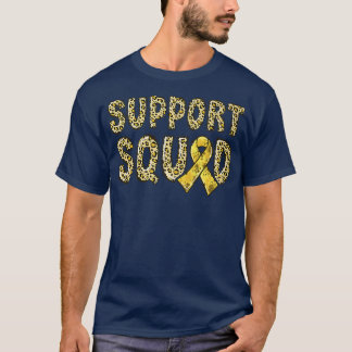 Guld-leopard Tryckstötbarn T Shirt