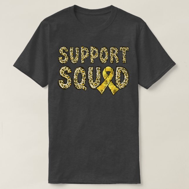 Guld-leopard Tryckstötbarn T Shirt (Design framsida)