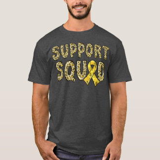 Guld-leopard Tryckstötbarn T Shirt