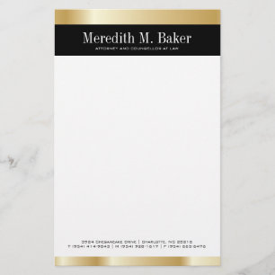 Guld Letterhead Flyer