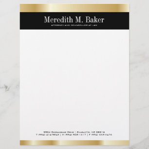 Guld Letterhead Flyer