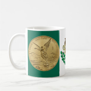 GULD LIBERTAD MYNTAR KAFFEMUGG