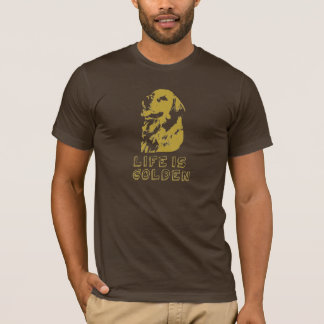 Guld- Life´s Tee Shirt