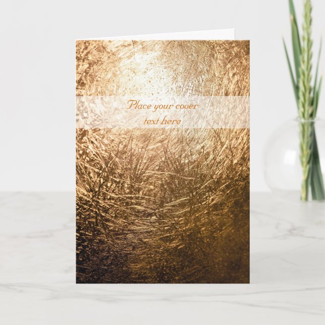 Guld Light 001 Helgkort (Framsida)