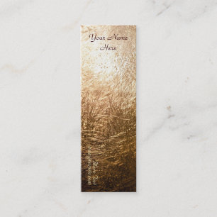Guld Light 001 Mini Visitkort