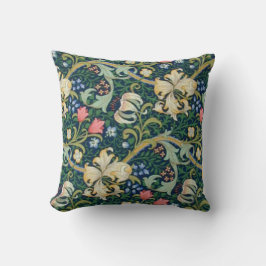 Guld- liljadekorativ kudde