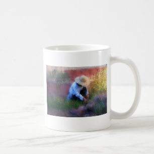 Guld- ljus kaffemugg